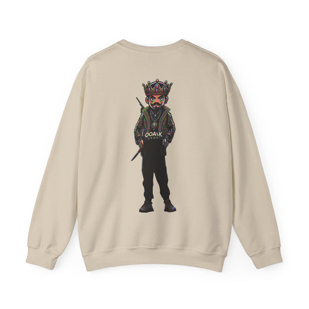 420 king ooakshop - SWEATSHIRT ROYALTY