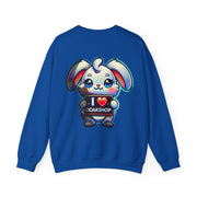 aaa9 adorable rabbit - SWEATSHIRT ANIMALS