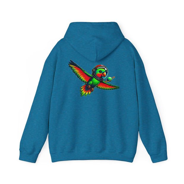 420 bird parrot - HOODIE ASTRONAUT