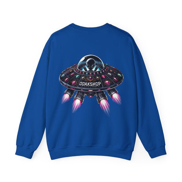 420 alien ufo - SWEATSHIRT OVNI