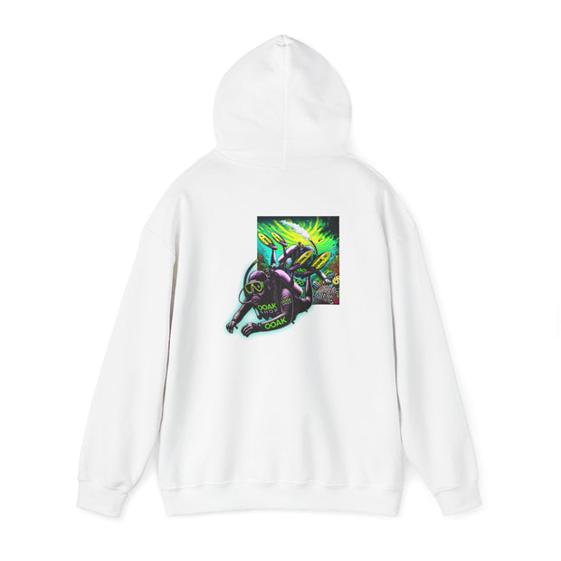 420 diver on the dive - HOODIE SEA