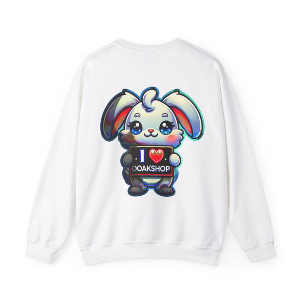 aaa9 adorable rabbit - SWEATSHIRT ANIMALS