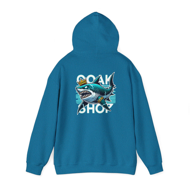 420 white shark - HOODIE SEA