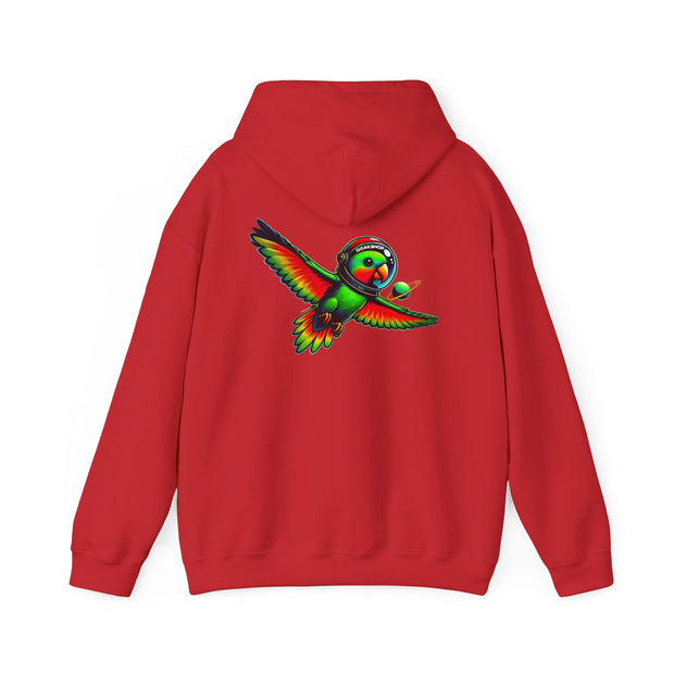 420 bird parrot - HOODIE ASTRONAUT