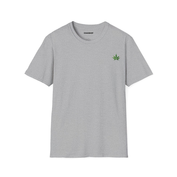 bunny loves weed - T SHIRT WHITE BLACK GRAY SAND