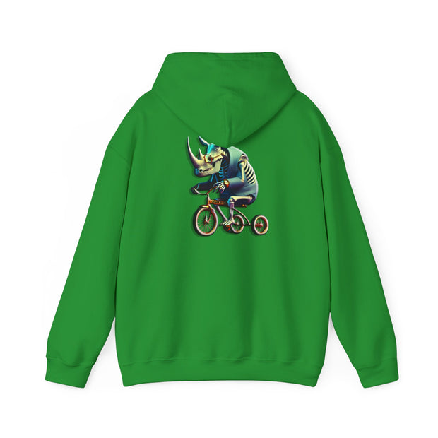 420 rhino - HOODIE ESKELETON