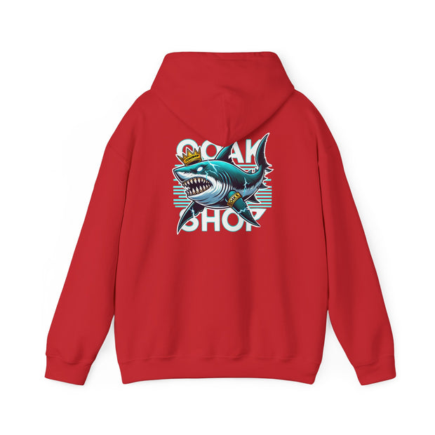 420 white shark - HOODIE SEA