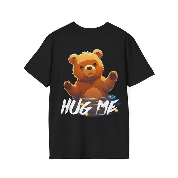 hug me - T SHIRT BLACK