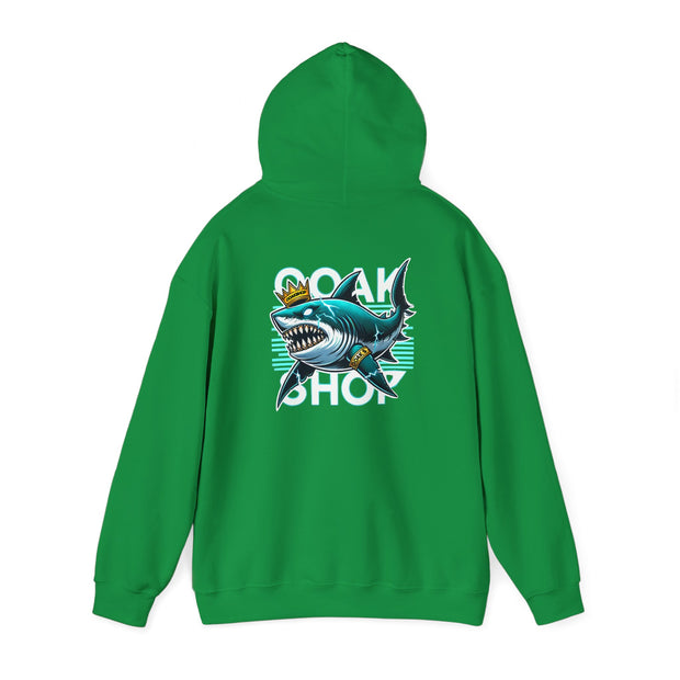 420 white shark - HOODIE SEA