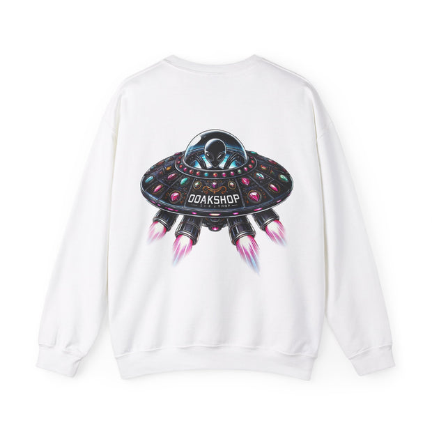 420 alien ufo - SWEATSHIRT OVNI