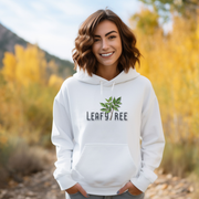 leafy tree cartoon font - HOODIE