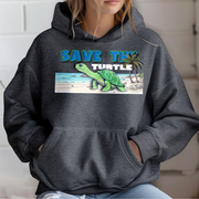 save the turttles cartoon - HOODIE - one of a kind - ooakshop.com