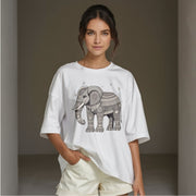 elephant mantra cartoon - T SHIRT