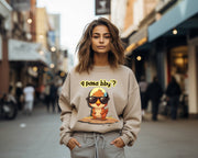 cute baby bird cartoon - SWEATSHIRT