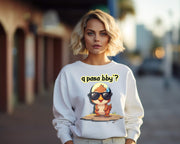 cute baby bird cartoon - SWEATSHIRT