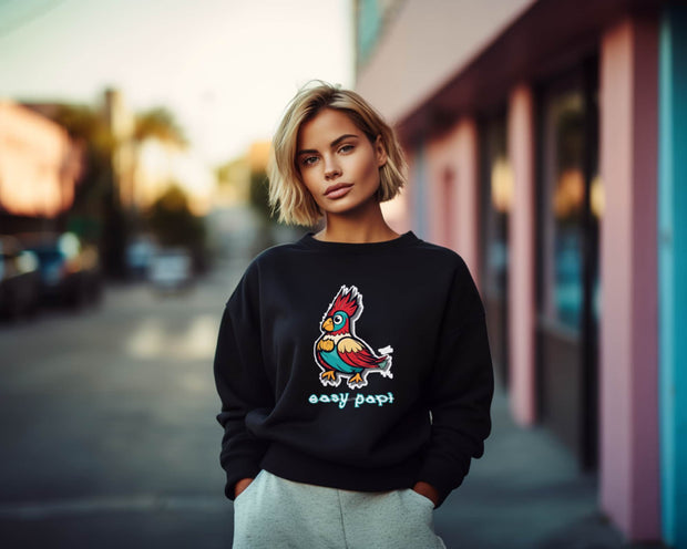 easy papi bird cartoon - SWEATSHIRT