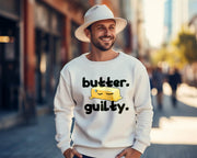 butter guilty cartoon - SWEATSHIRT