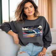 save the whales cartoon - SWEATSHIRT