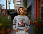 red chiken city cartoon - SWEATSHIRT