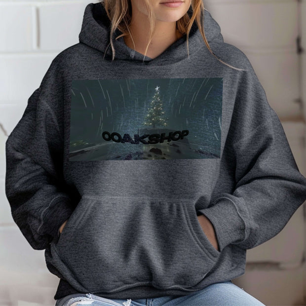 christmas tree ooakshop logo - BLACK GRAY