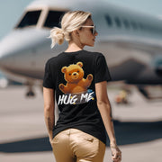 hug me - T SHIRT BLACK