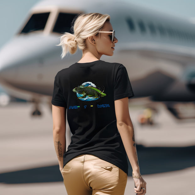 green iguana - T SHIRT SEA ANIMALS