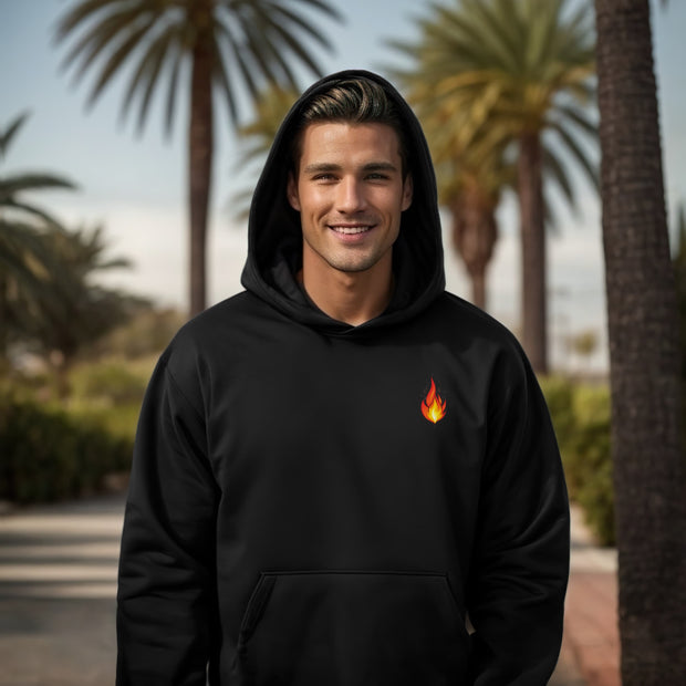 flaming mr - HOODIE FIRE