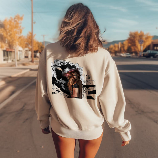 ai model grafiti - SWEATSHIRT IA