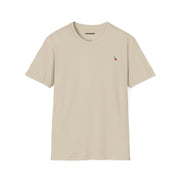 cherry pin t shirt - SAND WHITE GRAY