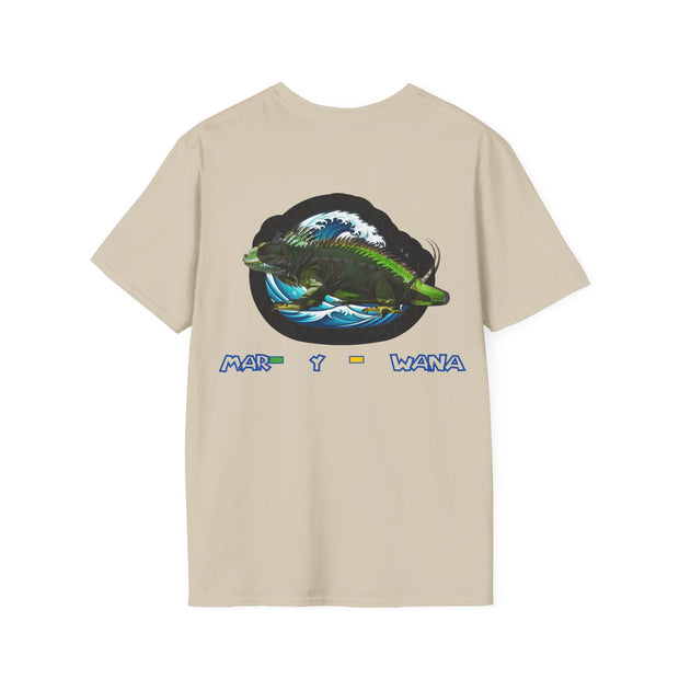 green iguana - T SHIRT SEA ANIMALS