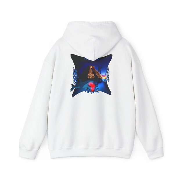 mayas chichén itzá shark - HOODIE SEA