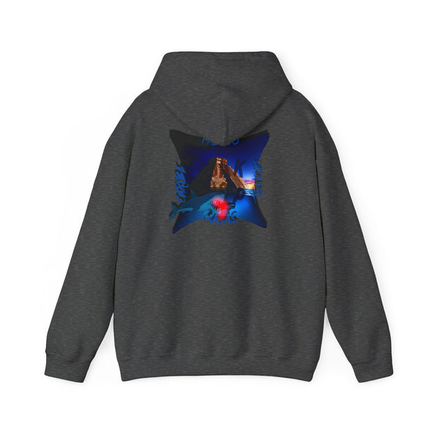 mayas chichén itzá shark - HOODIE SEA