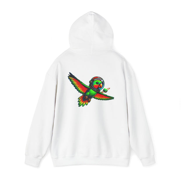 420 bird parrot - HOODIE ASTRONAUT