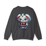 aaa9 adorable rabbit - SWEATSHIRT ANIMALS