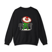 aaa9 drunk mariachi frog - SWEATSHIRT DRUNK