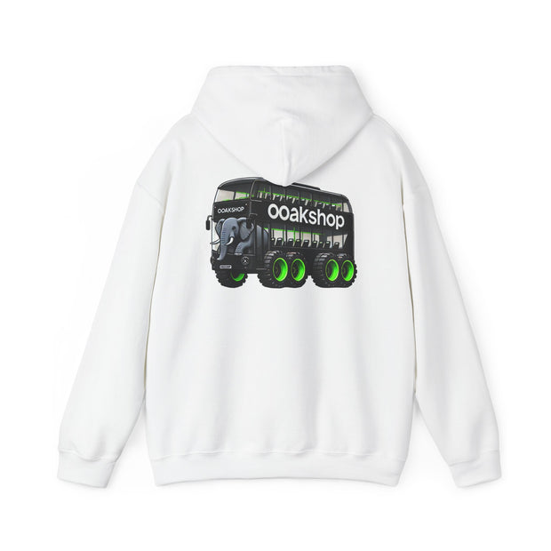 420 elephant trucker - HOODIE ANIMALS