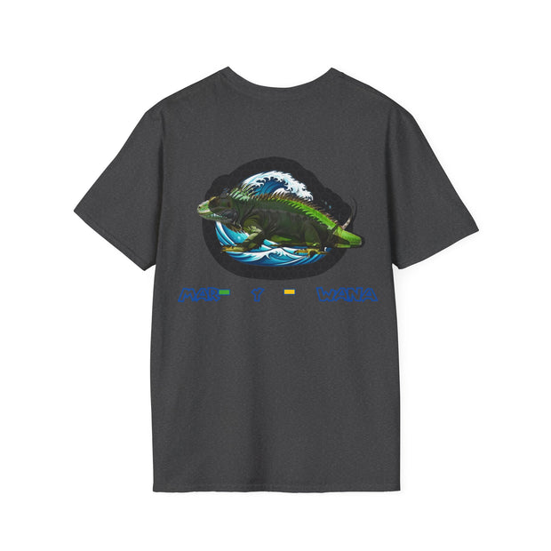 green iguana - T SHIRT SEA ANIMALS