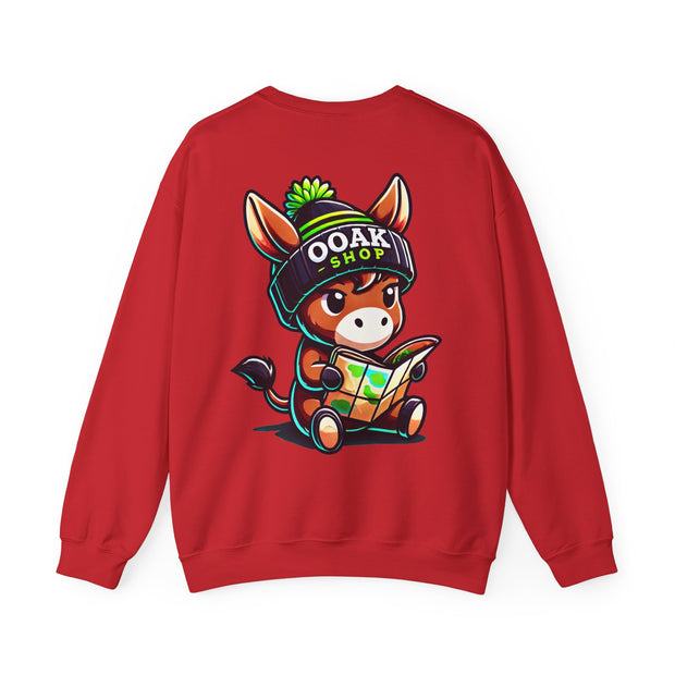 aaa8 donkey - SWEATSHIRT UNISEX