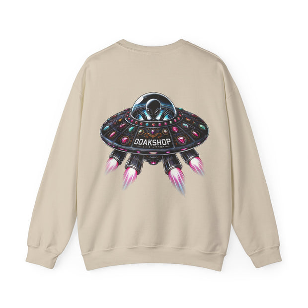 420 alien ufo - SWEATSHIRT OVNI