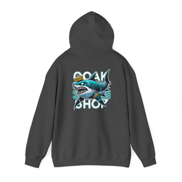 420 white shark - HOODIE SEA