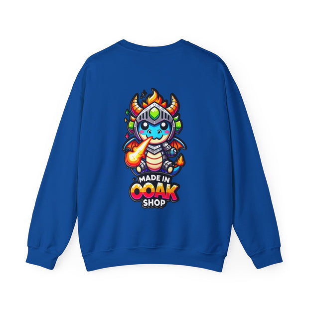 aaa9 dragon fire - SWEATSHIRT DRAGONS