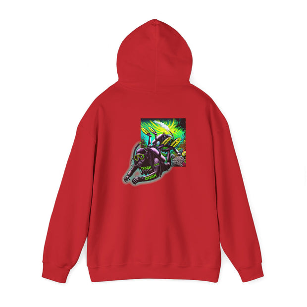 420 diver on the dive - HOODIE SEA