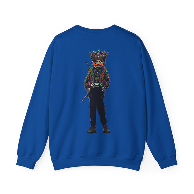 420 king ooakshop - SWEATSHIRT ROYALTY