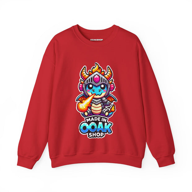 aaa9 dragon fire - SWEATSHIRT DRAGONS