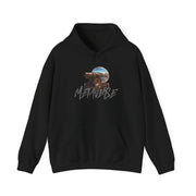 metaverse hoodie - BLACK SAND