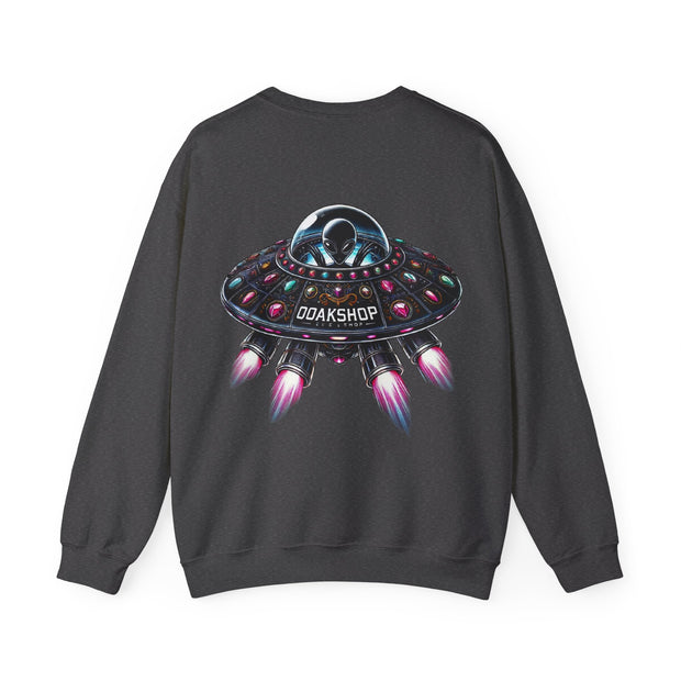 420 alien ufo - SWEATSHIRT OVNI