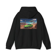 metaverse hoodie - BLACK SAND