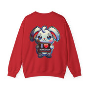 aaa9 adorable rabbit - SWEATSHIRT ANIMALS