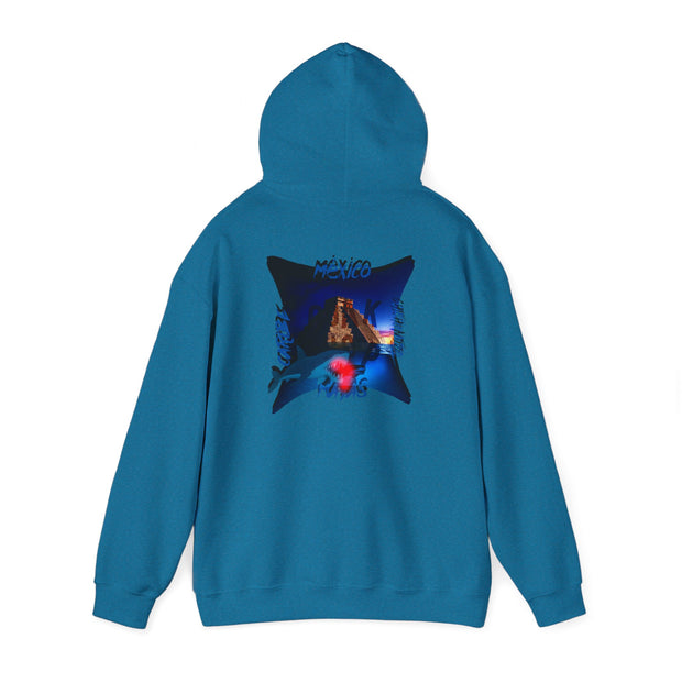 mayas chichén itzá shark - HOODIE SEA